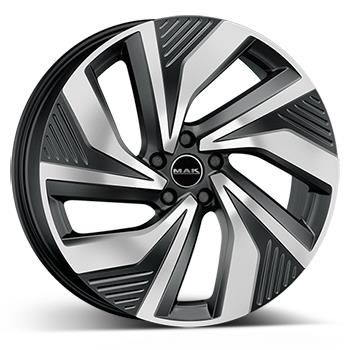 MAK ELECTRA BLK/POL 8.5x21 5/112 ET40 CB57.1