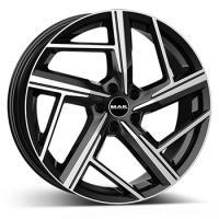 MAK QVATTRO BLK/POL 8x18 5/112 ET42 CB66.5