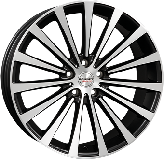 BORBET BLX BLACK POL MATT 8.5x19 5/112 ET45 CB72.6