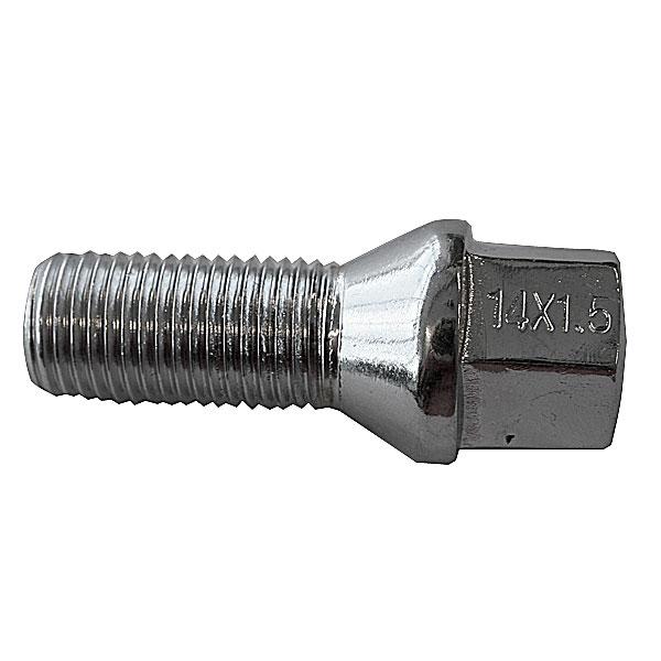 SteyrTek Aluvannepultti 1.5 mm nousu, 14mm, pituus 40mm, 20 kpl sarja