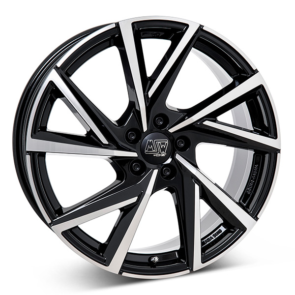 MSW 80 G.BLK/POL | 8X19 5-108 E50 C63,34 60 8x19 5/108 ET50 CB63.3