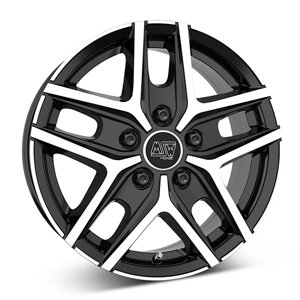 MSW 40 VAN G.BLK/POL | 6,5X16 5-120 E60 C65,1 R14 6.5x16 5/120 ET60 CB65.1