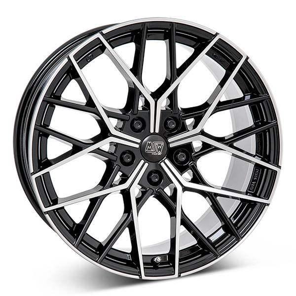 MSW 74 G.BLK/POL | 8X18 5-112 E28 C73,1 60 8x18 5/112 ET28 CB73.1