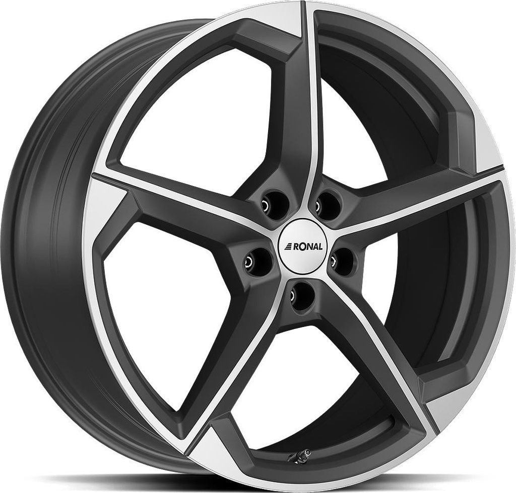 RONAL R66 ORBIT GREY MATT FRON CUT 8.5x20 5/108 ET40 CB76