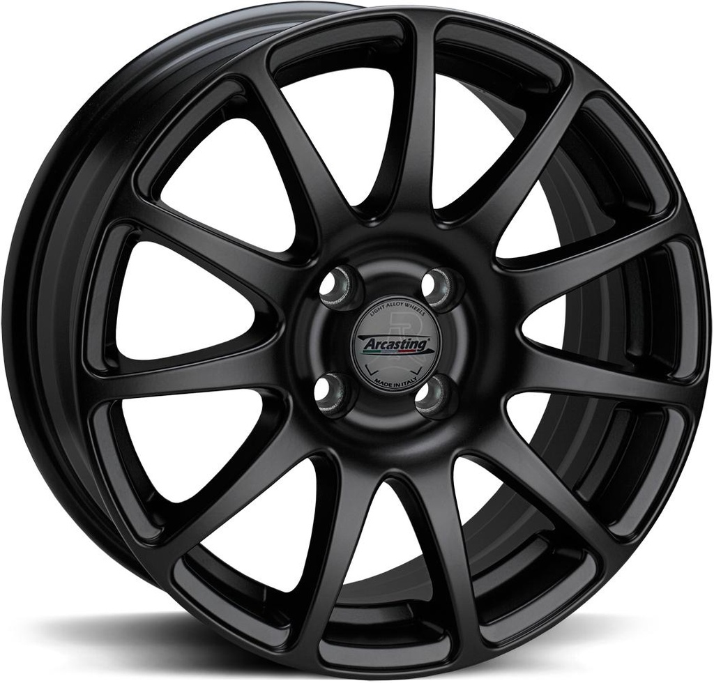 ARCASTING EXCALIBUR BLACK MATT 4.5x14 4/114.3 ET10 CB70