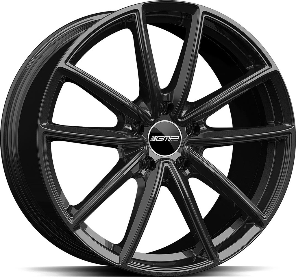 GMP TITAN GLOSS BLACK 9.5x21 5/130 ET60 CB71.6