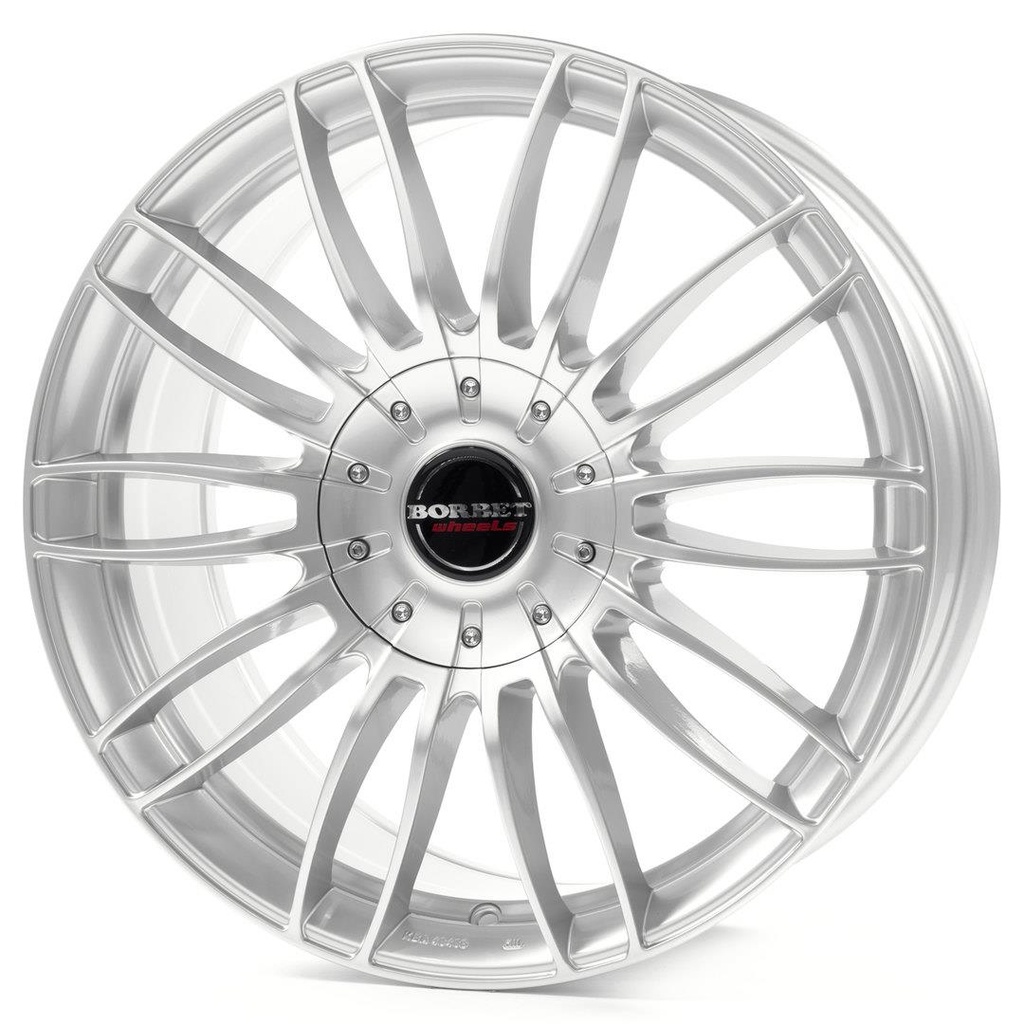 BORBET CW3 STERLING SILV 10.5x21 5/130 ET54 CB71.6