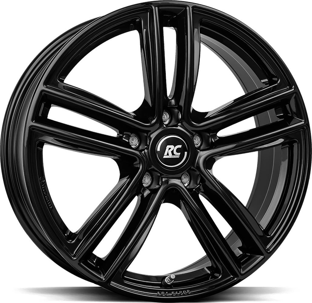 BROCK RC27 SHINY BLACK 6.5x16 5/112 ET41 CB57.1