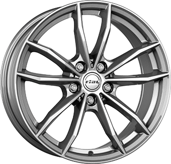 RIAL X12 METAL GREY 7.5x18 5/112 ET46 CB57.1
