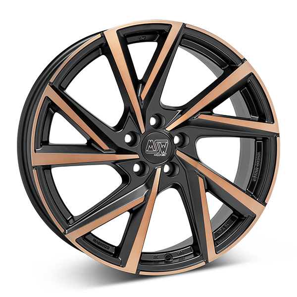 MSW 80 M.BLK/COPPER POL | 8X19 5-112 E45 C57,10 R12,8 8x19 5/112 ET45 CB57.1