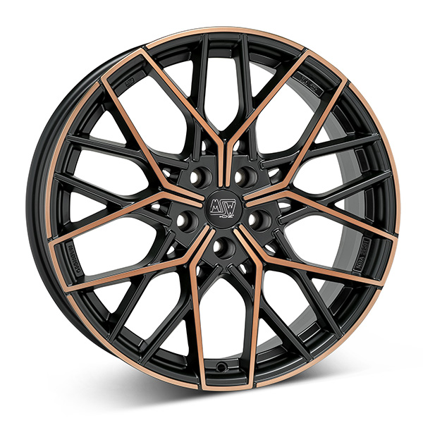 MSW 74 M.BLK/COPPER POL 8x18 5/112 ET35 CB73.1