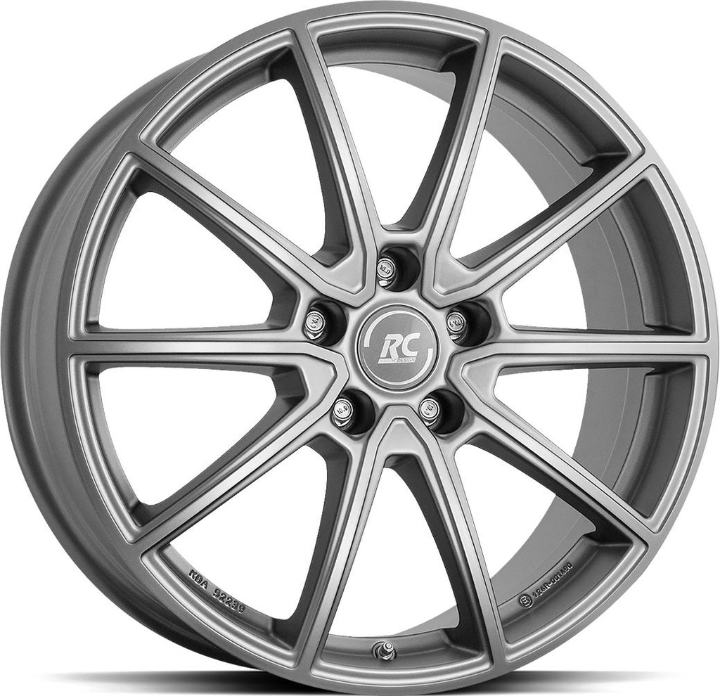 BROCK RC32 FERRIC GREY MATT 7.5x18 5/112 ET40 CB66.6