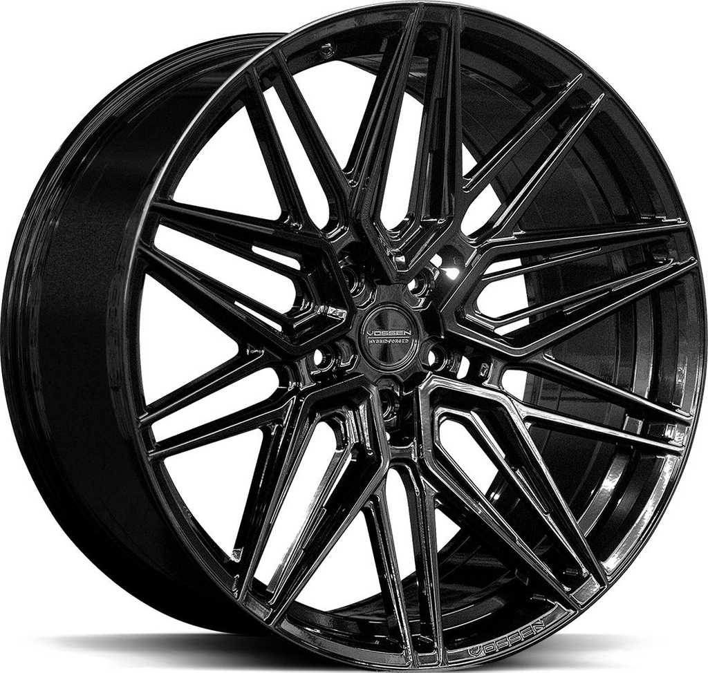 VOSSEN HF7 GLOSS BLACK 9x20 5/112 ET32 CB66.6
