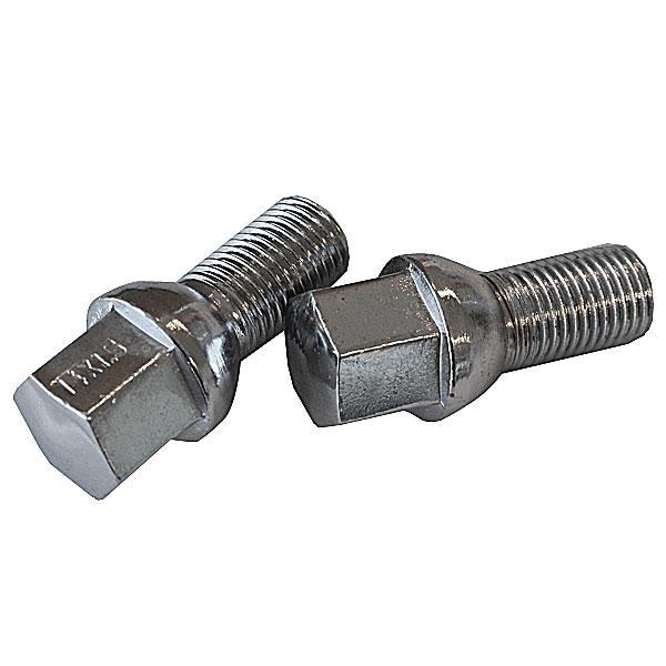 SteyrTek Pallokanta aluvannepulttisarja 1,5mm nousu, 14mm, pituus 28mm, 20 kpl