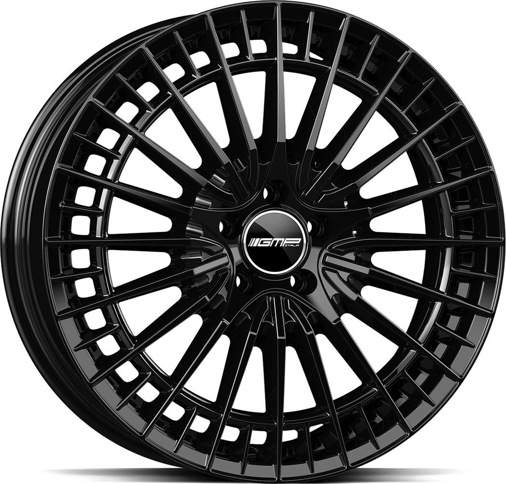 GMP QSTAR GLOSS BLACK 10x20 5/112 ET22 CB66.6