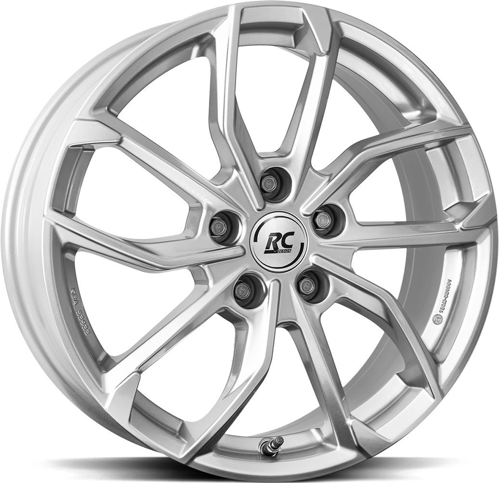 BROCK RC34 CRYSTAL SILV 6.5x16 4/100 ET37 CB60.1