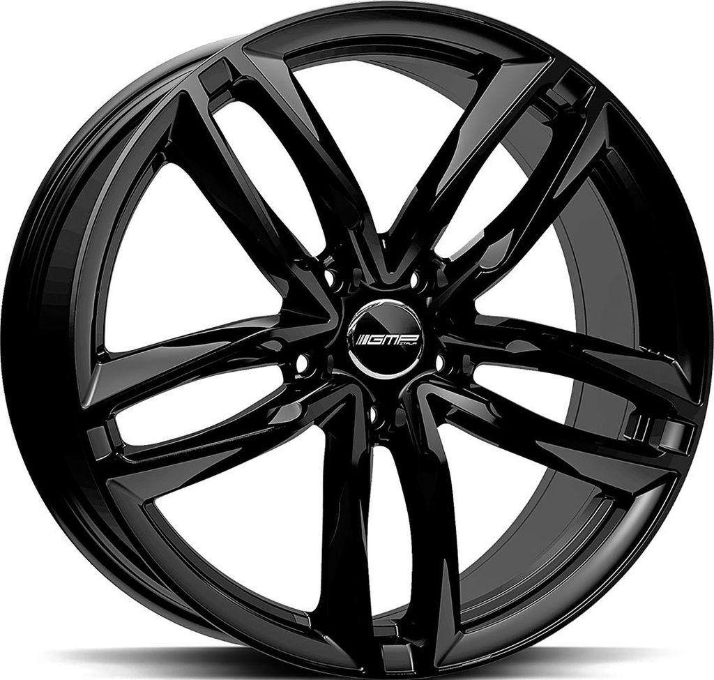 GMP ATOM GLOSS BLACK 7.5x17 5/100 ET35 CB57.1