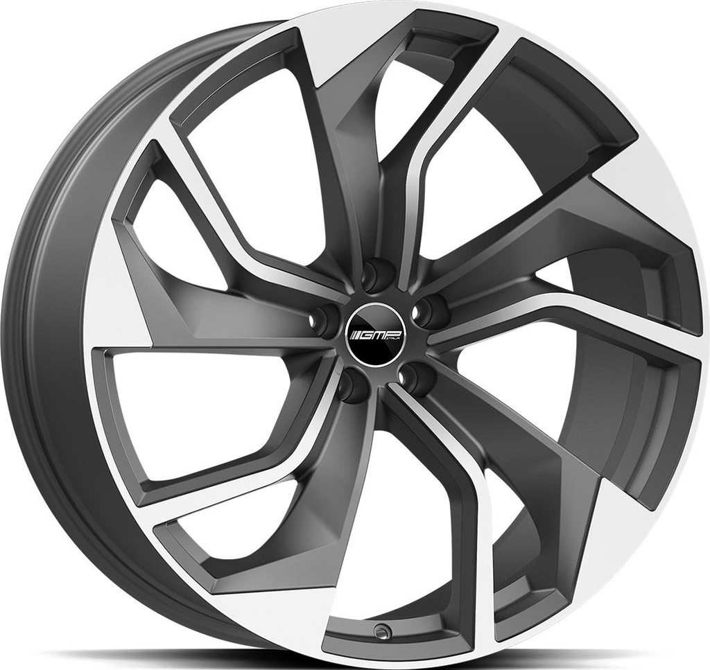 GMP REBEL MATT ANTHRACITE DIAM 9.5x22 5/112 ET36 CB66.6