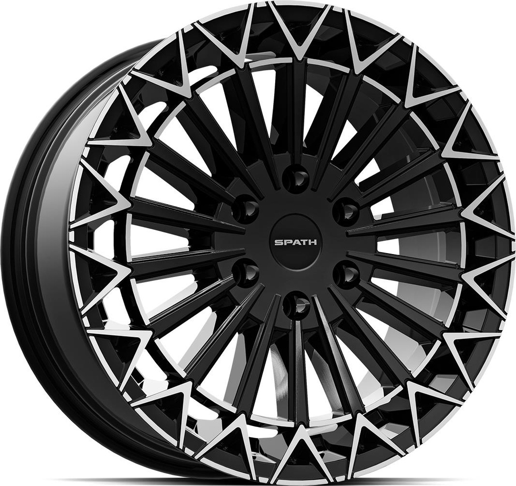 SPATH SP53 H BLACK SPECIAL LIP POL 8x18 5/120 ET60 CB65.1