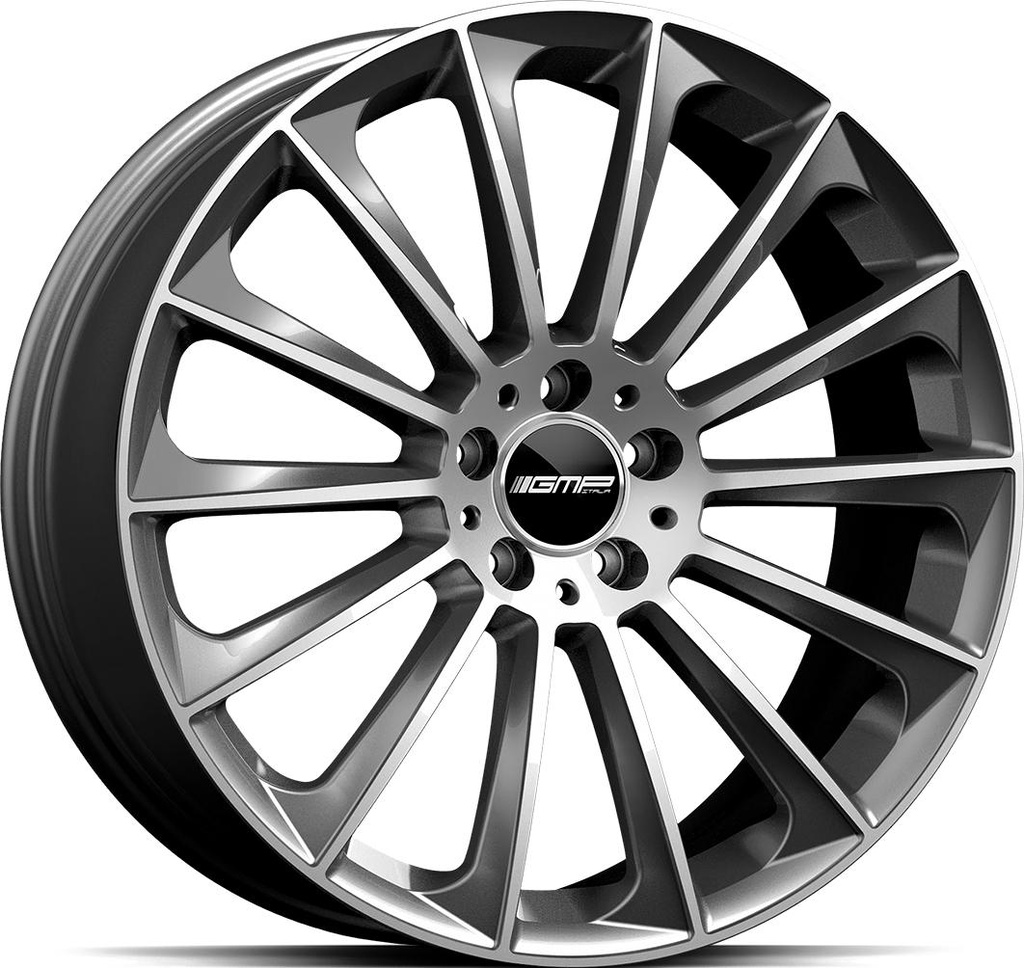 GMP STELLAR ANTHRACITE DIAM 8x18 5/112 ET35 CB66.6