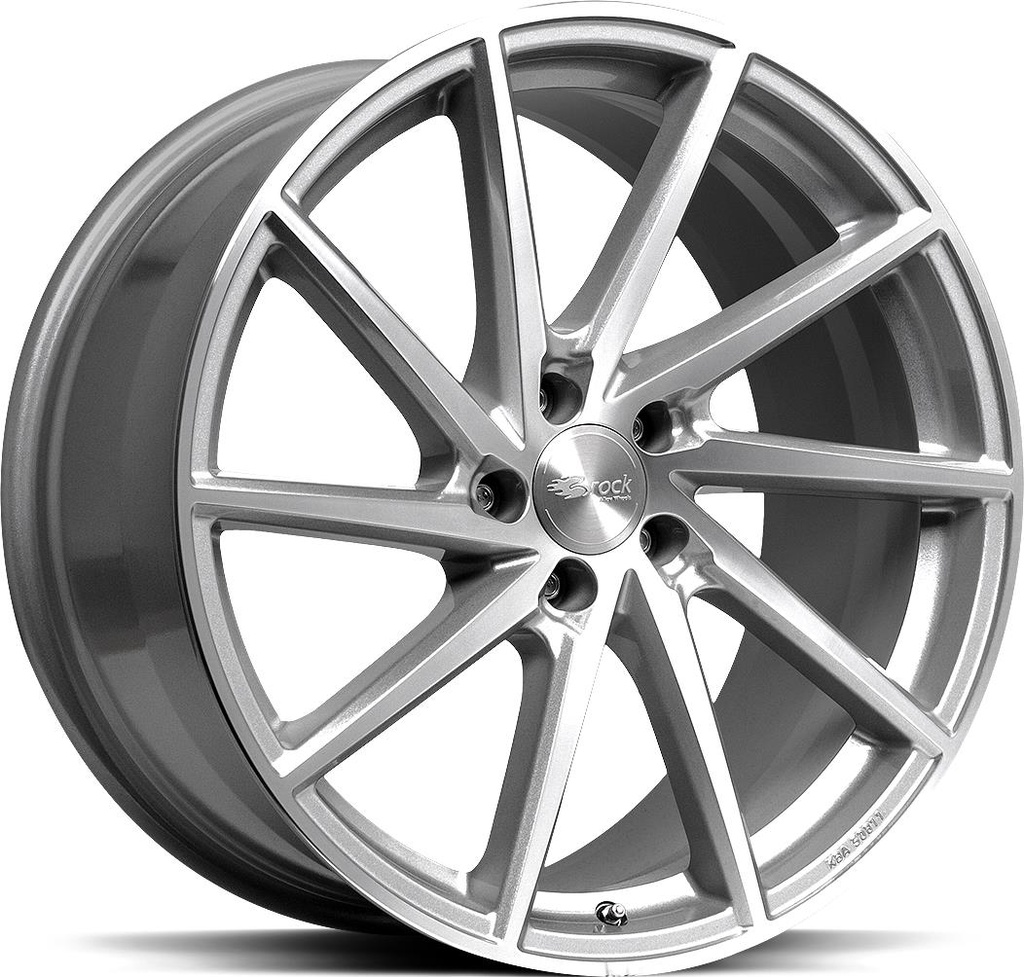 BROCK B37 CRYSTAL SILV POL 9x20 5/108 ET48 CB63.4