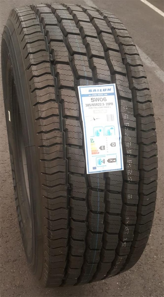 385/55R22.5 160K SAILUN SAW1 XL STEER & TRAILER 20PR WINTER
