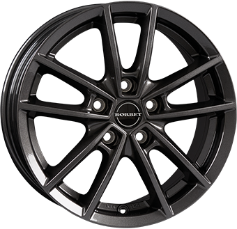 BORBET W MIST ANTRACITE GLOSS 6x15 5/114.3 ET43 CB72.5