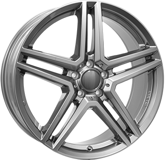 RIAL M10 METAL GREY 8.5x18 5/112 ET34.5 CB66.6
