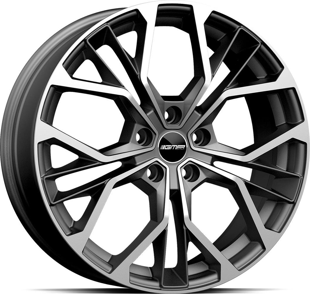 GMP MATISSE BLACK DIAM 5.5x15 4/100 ET35 CB54.1