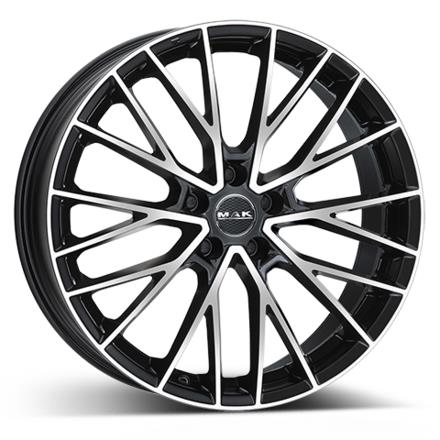 MAK SPECIALE BLK/POL 9x20 5/112 ET42 CB57.1