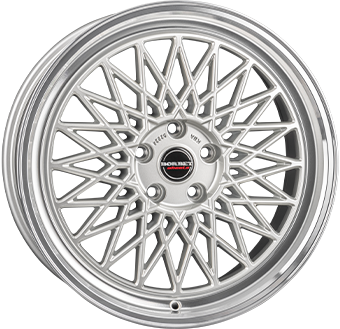 BORBET B SILV RIM POL 7x17 4/100 ET30 CB64