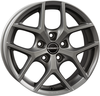 BORBET Y TITAN MATT 7x17 5/108 ET42 CB72.5