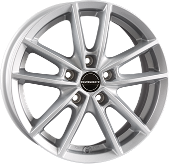 BORBET W CRYSTAL SILV 6.5x16 5/112 ET50 CB72.5
