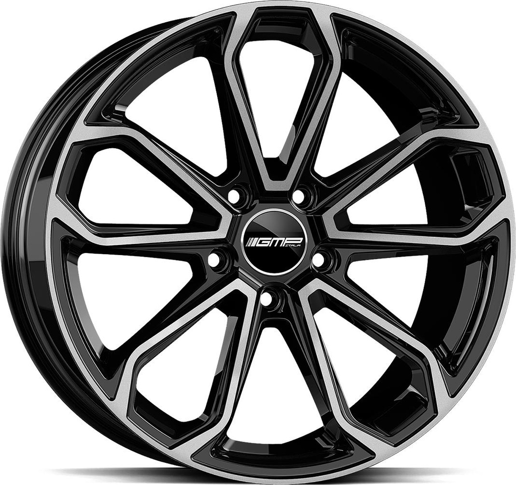 GMP FURIOSA BLACK DIAM 10x22 5/130 ET36 CB66.5