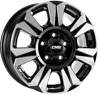 CMS C31 DIAMOND BLACK GLOSS 6.5x16 5/118 ET60 CB71.1