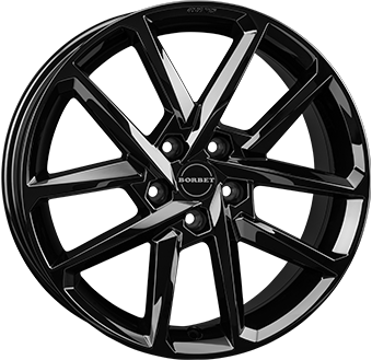 BORBET N BLACK GLOSS 6.5x17 5/112 ET38 CB57.1