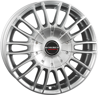 BORBET CW3 STERLING SILV 7.5x17 5/118 ET61 CB71.1