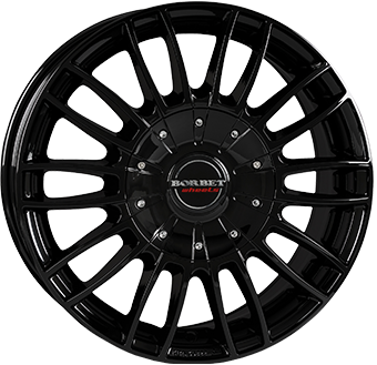 BORBET CW3 BLACK GLOSS 7.5x17 5/118 ET61 CB71.1