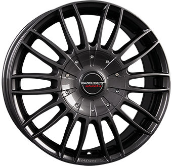 BORBET CW3 MIST ANTRACITE GLOSS 7.5x18 5/160 ET50 CB65.1
