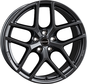 BORBET Y E-GREY 9.5x19 5/114.3 ET45 CB64.28