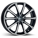MAK DAVINCI BLK/POL 8x19 5/112 ET40 CB57.1
