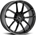 R-SERIES R14 BLACK POL 10x22 5/112 ET46 CB66.6