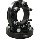 Spacer 30mm 2 pcs 6x139,7 106,2mm With Studs M12x1,5 Black