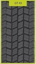 315/80R22.5 11 GT GT43