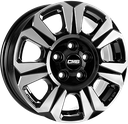 CMS C31 DIAMOND BLACK GLOSS 6.5x16 5/118 ET60 CB71.1