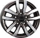 BORBET CW5 MIST ANTRACITE GLOSS POLIS 7.5x18 5/118 ET53 CB71.1